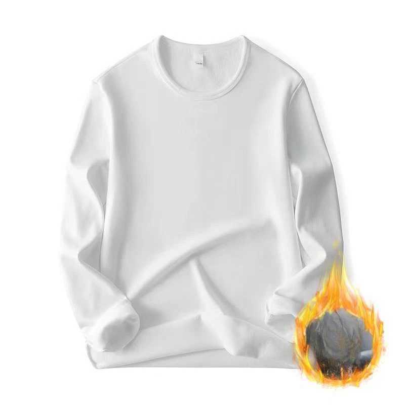 Autumn Winter Mens Hermal Underwear Tops Men Round Neck Long Sleeve T-shirt Base Layer Top Long Sleeved Casual T-shirt G251215