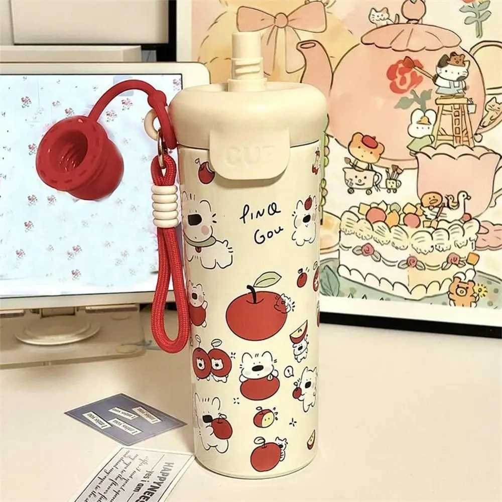 500ML Vacuum Cup Insulation Or Cooling High-Capacity 316 Stainless Steel Cup With Pendant Thermal Water Bottle H251215