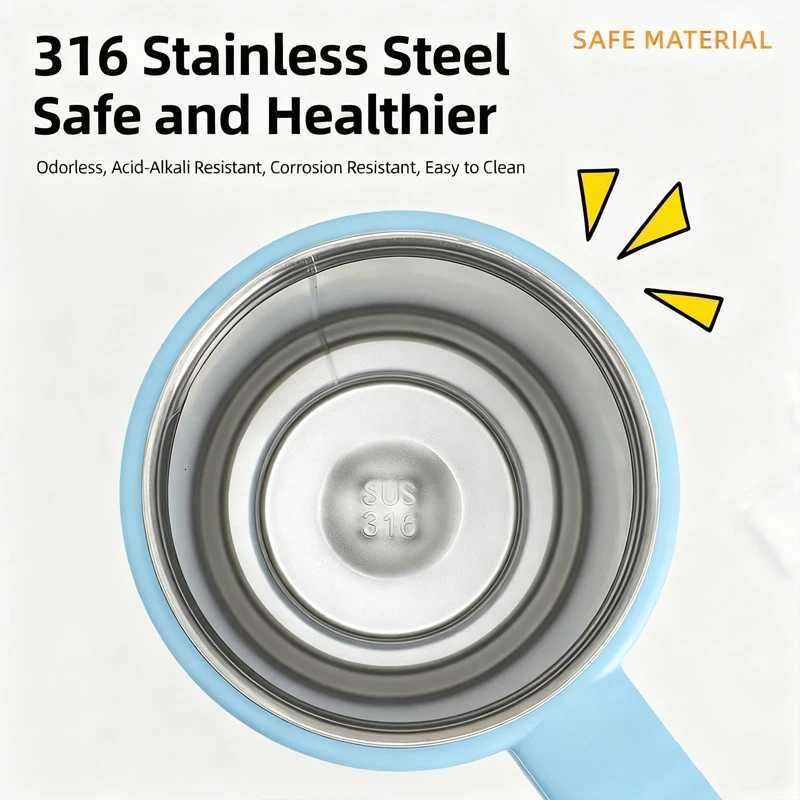 1000ML Bingba Cup Stainless Steel Cold and Hot Car Large Capacity Portable Handle Cup for 24 Hrs Car Insulation Cup Coffee Water H251215