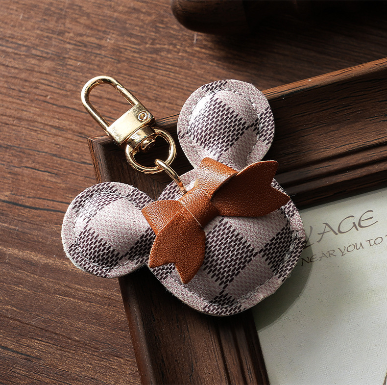 Handmade Cartoon designer Keychain for Car Cute Minimalist Bag Charm Gift for Women