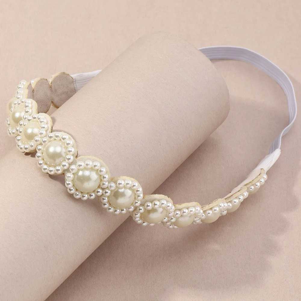 Ethnic Seed Beads Pearl Handmade Elastic Headband Customized Beaded Hairband For Women Girls Hair AccessoriesXJ251215 - view 4