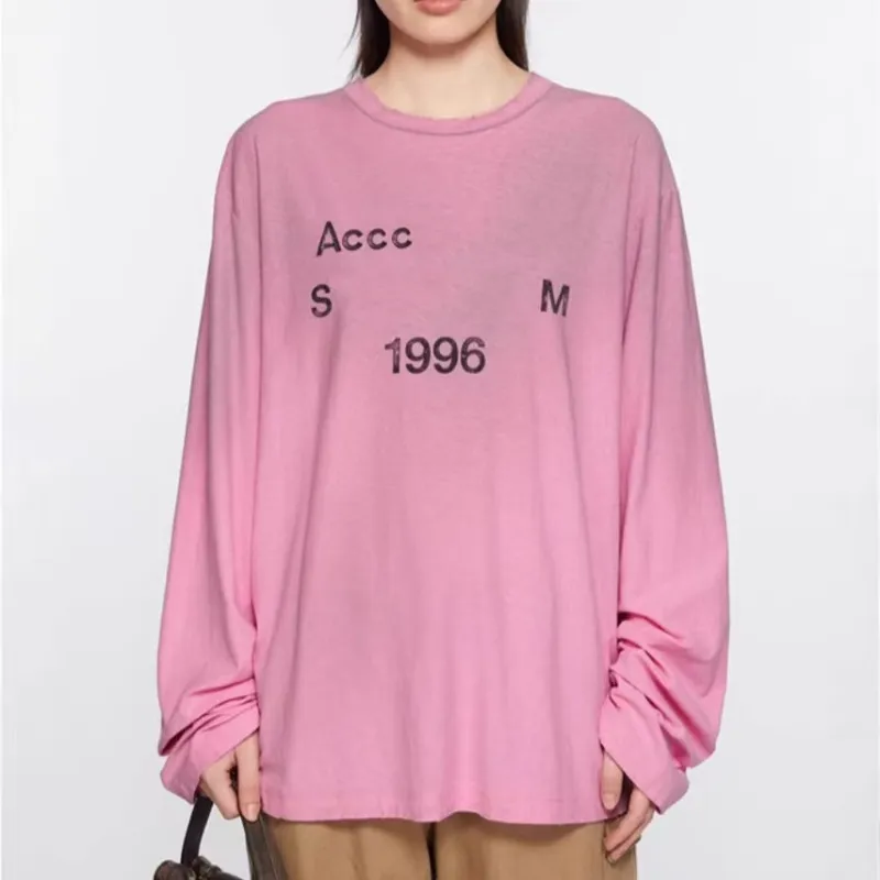 Designer T-shirt luxury Spring Summer Woman Designer T shirt Women Short Sleeve Fashion Tea Dyeing Gradient Sunscreen Women Long Sleeve Shirts Top