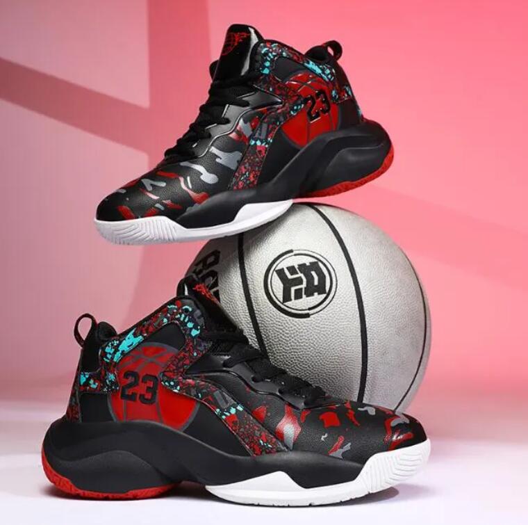 2026 Boy and teenager Basketball shoes sports sound sneakers student sports training shoes boy trendy shoes Z 12.6-1