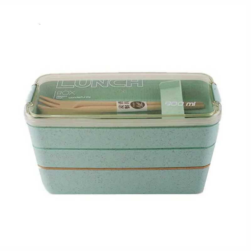 Portable Bento Box 3-layers Lunch Box Food Storage Tableware Outdoor He Kitchen Accessories For Adts Kids H251213