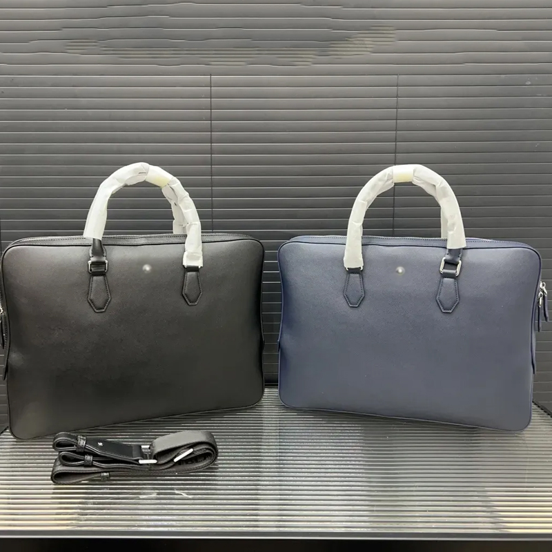 Luxurys Designers Bags Briefcase Men Business Package Hots Sale Laptop Computer Bag Leather Handbag Messenger High Capacity Shoulder Handbags Versati
