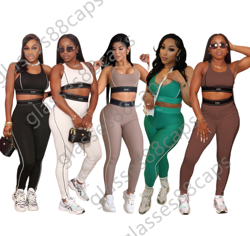 Women clothes tracksuit sets yogaset Breathable Bra Leggings 2 piece Set running pantalon Women Soft Elastic Pants Outfits Sports Pants Fitness Wear Set Sports