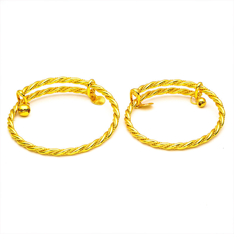 Simple Indian Bangles For ren Dubai Gold Color Bangles Jewelry Wholesale er Gold Plated Copper Bracelets 250626