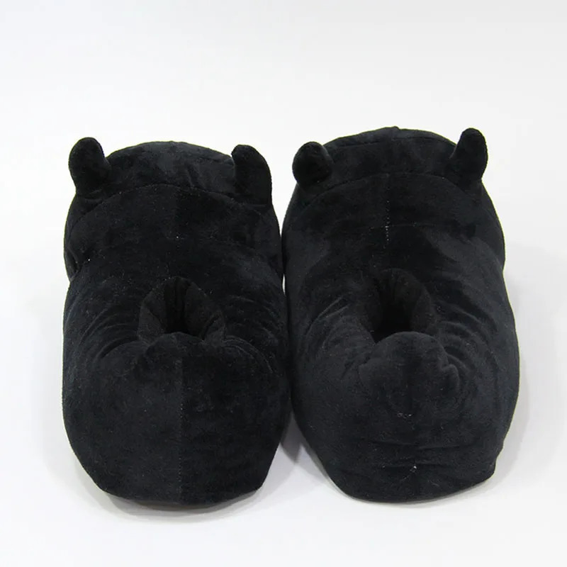 28cm Cartoon Shoes Batman Slippers Anime Figure Cosplay Winter Warm Shoes Adult Indoor Floor Homewear Shoes Party Gift 251210