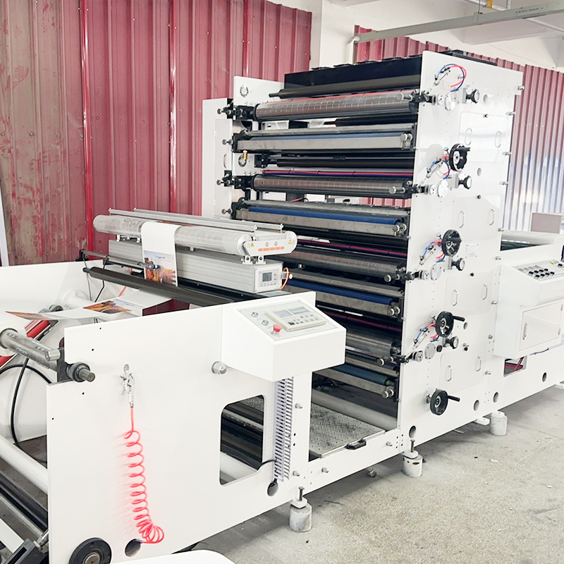 High Quality 4-Color Cup Flexo Machine | 850mm Wide, Automatic & Competitively Priced from China