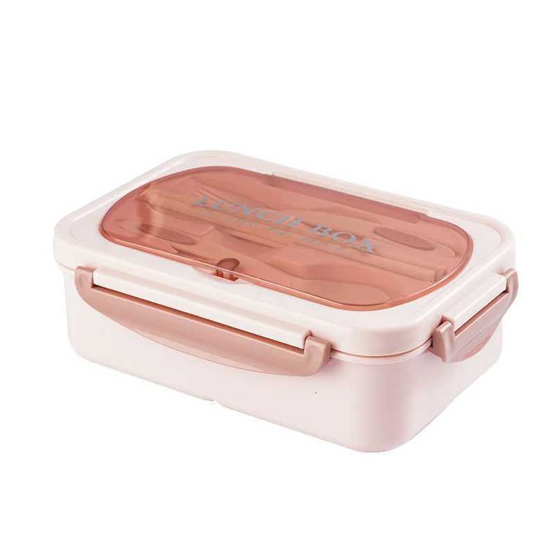 1 Cpartment Bento Box 304 Stainless Steel Leak Proof Lunch Box with Tableware Suitable for Microwave Oven H251213