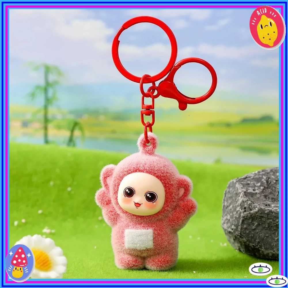 Trendy s Gifts Cute Dolls Couple Schoolbags And Pendants Four Color Series Cartoon Keychains Hot Small Pendants M251215