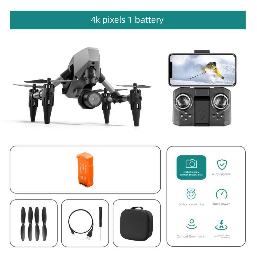 Famous Brand Cross Border XD HD Aerial Photography Fixed Altitude Quadcopter Optical Flow Hover Mini Remote Control Aircraft Drone