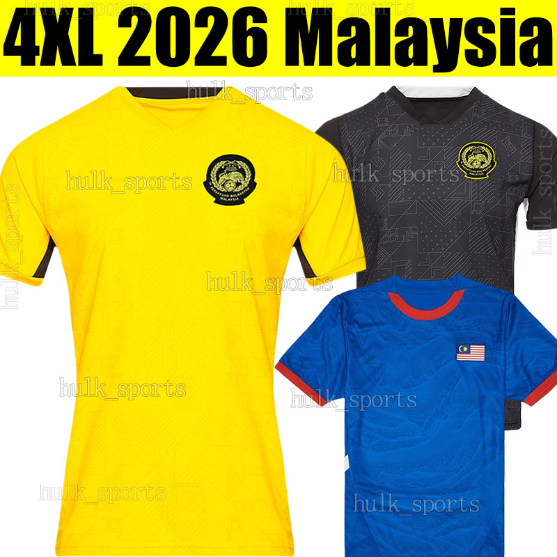 4XL 2026 Malaysia FAISAL H Soccer Jerseys 26/27 National Team COOLS PAULO JOSUE CORBIN-ONG ARIF SAFAWI R WILKIN SYIHAN football shirt men kids kit set socks