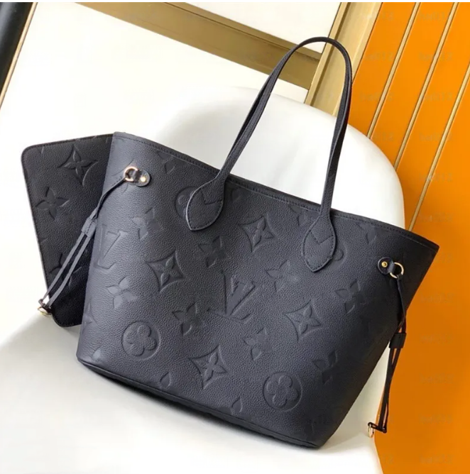 10A designer luxury handbag naverfullsstote mother's women's high-end brown printed mother son pattern large capacity leather shopping crossbody bag