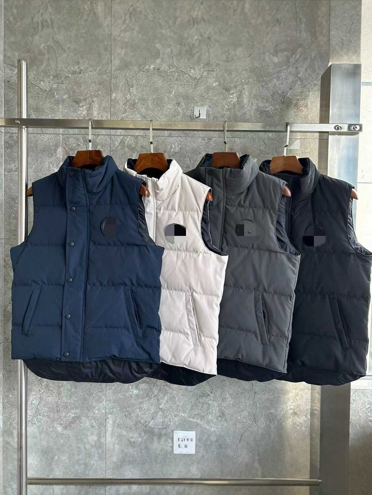 Men's Vests mens vest designer gilet down puffer jacket woman feather filled material coat graphite couple coat Label L251215