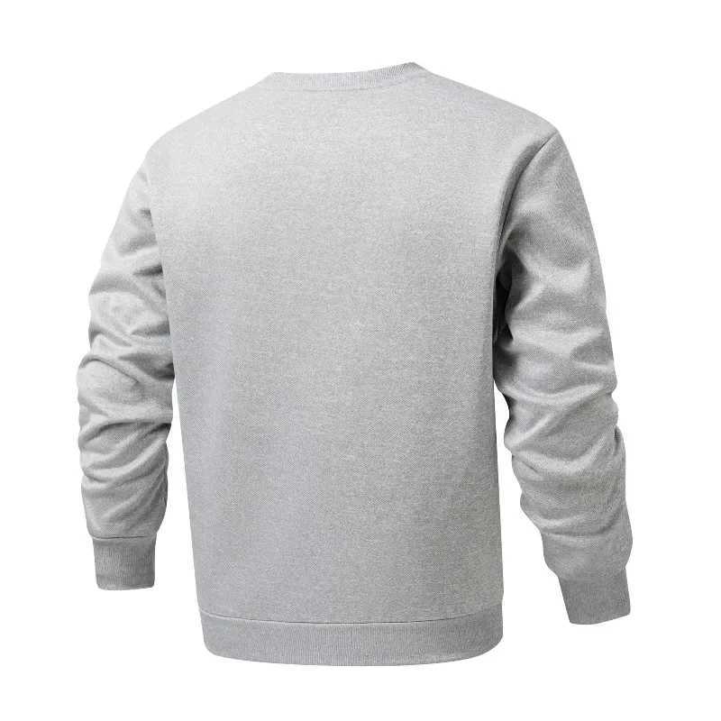 Mens Winter Fleece Lined Warm Top Autumn Korean Fashionable Long Sleeved Base Shirt Plush Casual Warm Underwear T-shirt G2512151