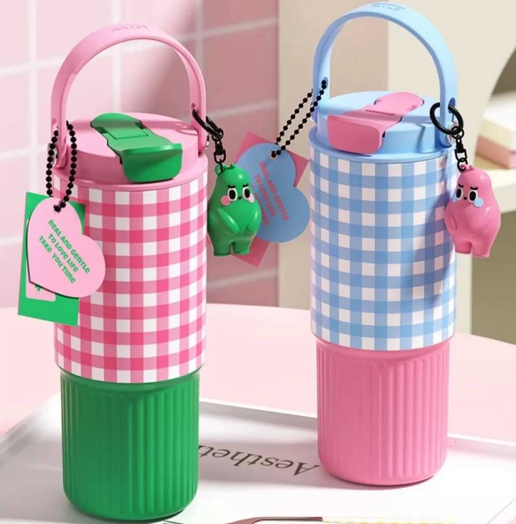 STAR750ML Large Capacity Straw Insulation Cold Cup Stainless Steel Inner Liner Double Drink Cup Car Delivery Gift H251215