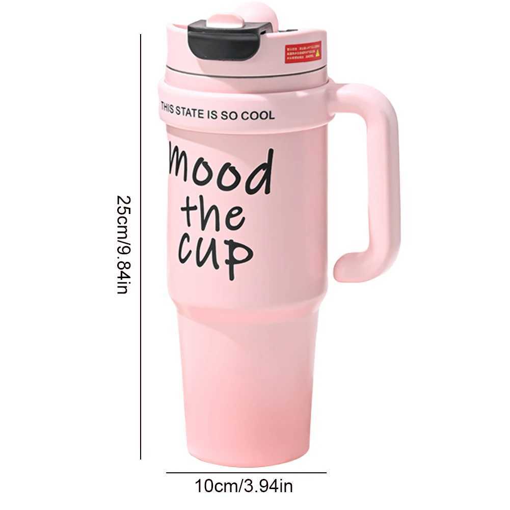 NEW Stainless Steel Vacuum Insulated Tumbler with Lid for Water Iced Tea or Coffee 800ml 27oz Summer Winter Insulated Mug H251215