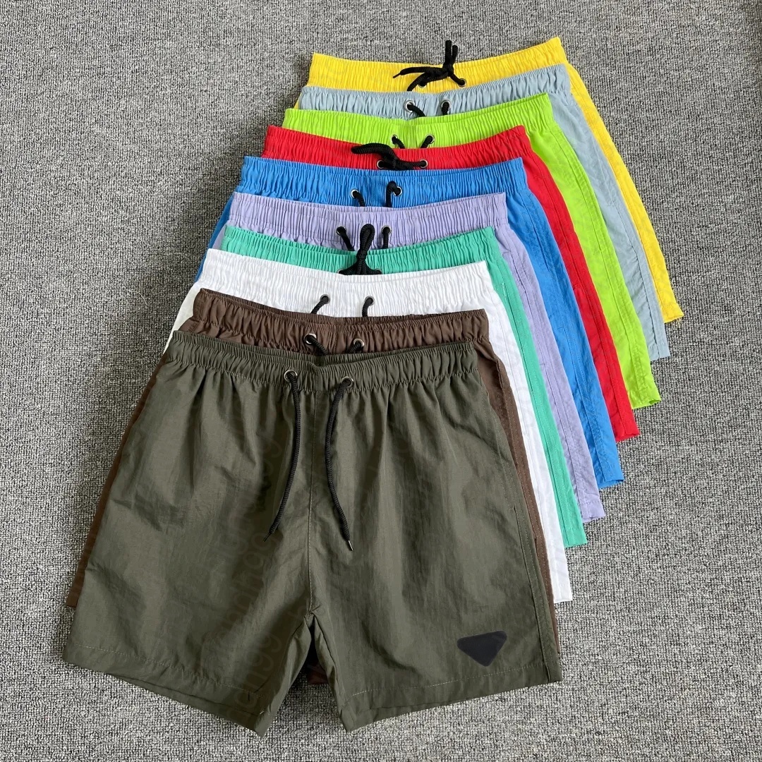 Designer Mens Shorts Brand Luxury Men's Short Sports Summer Quick Drying Womens Short Swimwear Beach Pants Solid Color Clothing