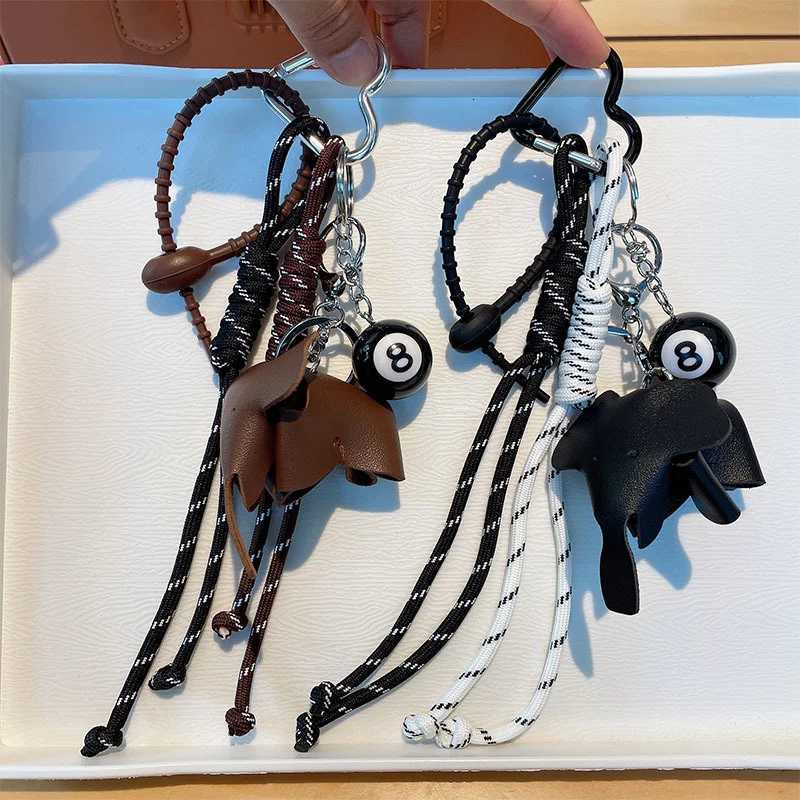 Braided Rope Bag Pendant For Women High-Grade Keychain Pendant Elephant Pendant Suitable Bag Accessories M251215