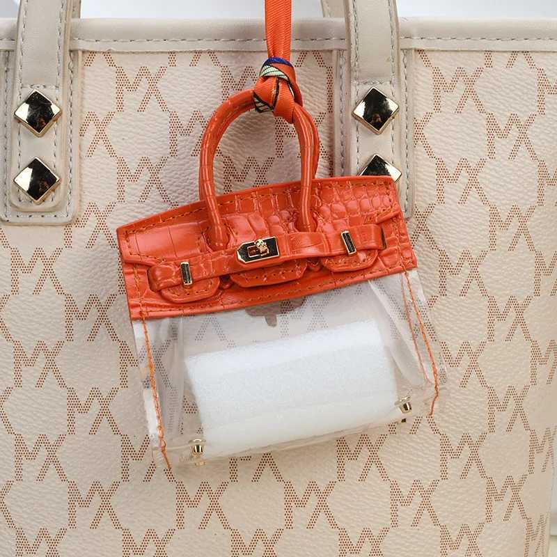 Mini Bag Pendant Small Keychain Case Accessory H Family Mini Earphone Bag Accessories Pendant Key Chain Decoration Gift M251215