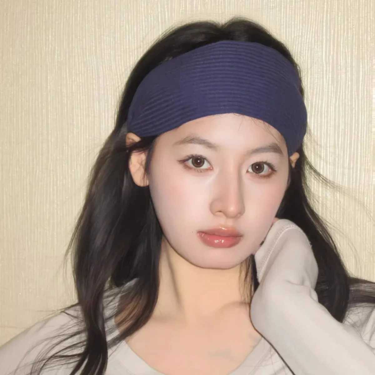 Retro knitted widened headband for women elegant Simplicity All-match Going Out hairband Fashion Hair AccessoriesXJ251215 - view 4