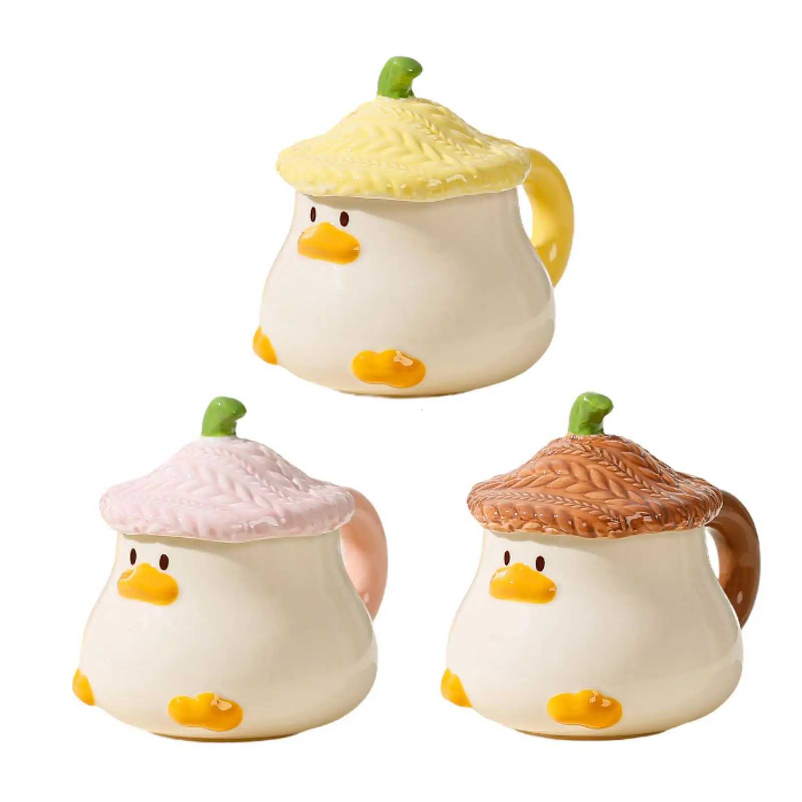 Ceramic Coffee g Large Capacity Cartoon Funny Able Breakfast Cup Tea Cup Oatmeal g for Tea Latte Coffee Birthday Gift H251215