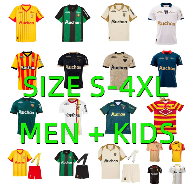 maillot RC Lens 24 25 26 soccer jerseys 2025 2026 frankowski Saint-Barbe special WAHI OPENDA GANAGO SOTOCA MEDINA Football Shirt kids NOTRE SANG ESTOR maillot de foot