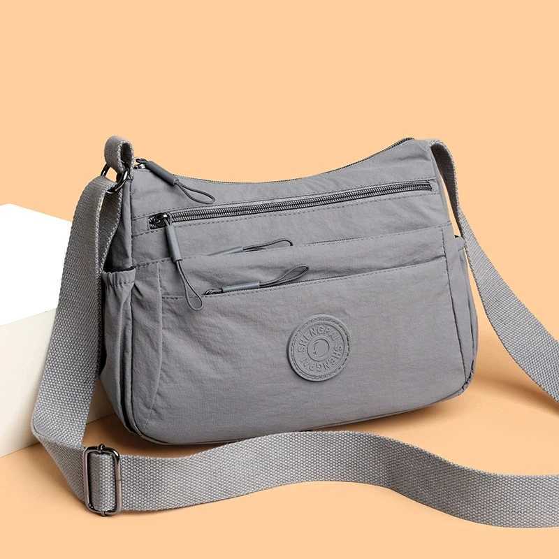 Multi-Layer Casual Crossbody Bag for Women Solid Color Multi-Pocket Versatile for Commuting Travel Shopping MotherS GiftT251215