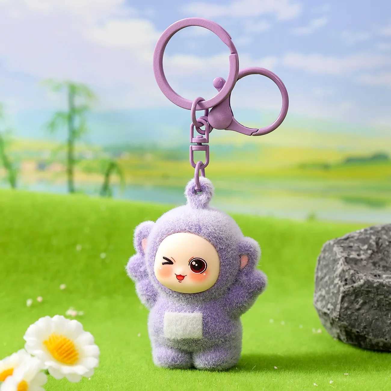 Four Color Series Cartoon Keychains Small Pendants Trendy Gifts Cute Dolls Couple Schoolbags And Pendants M251215
