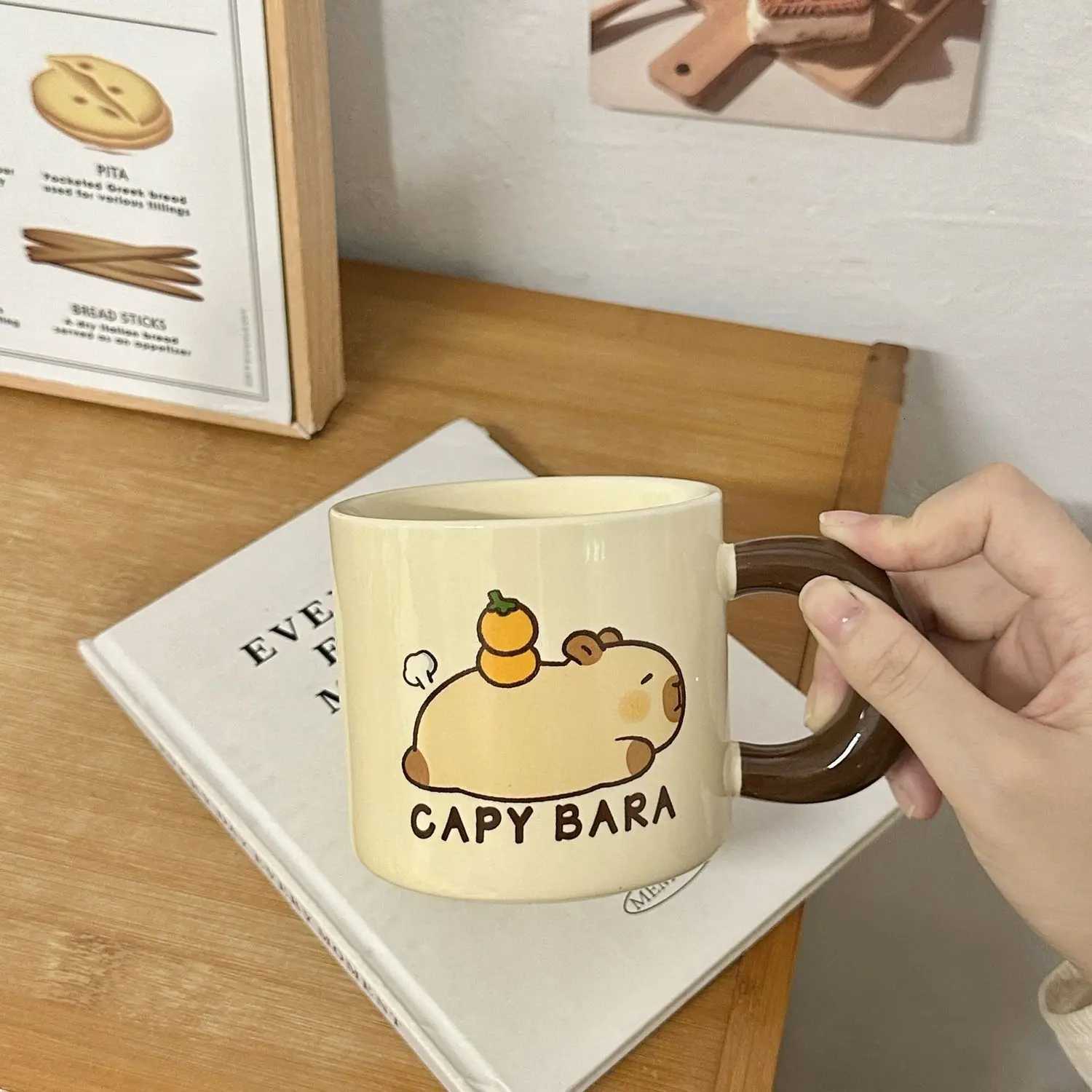 Capybara Ceramic Breakfast g Camping g Autumn He Decor Fall Coffee g Festive Gifts for Kids H251215