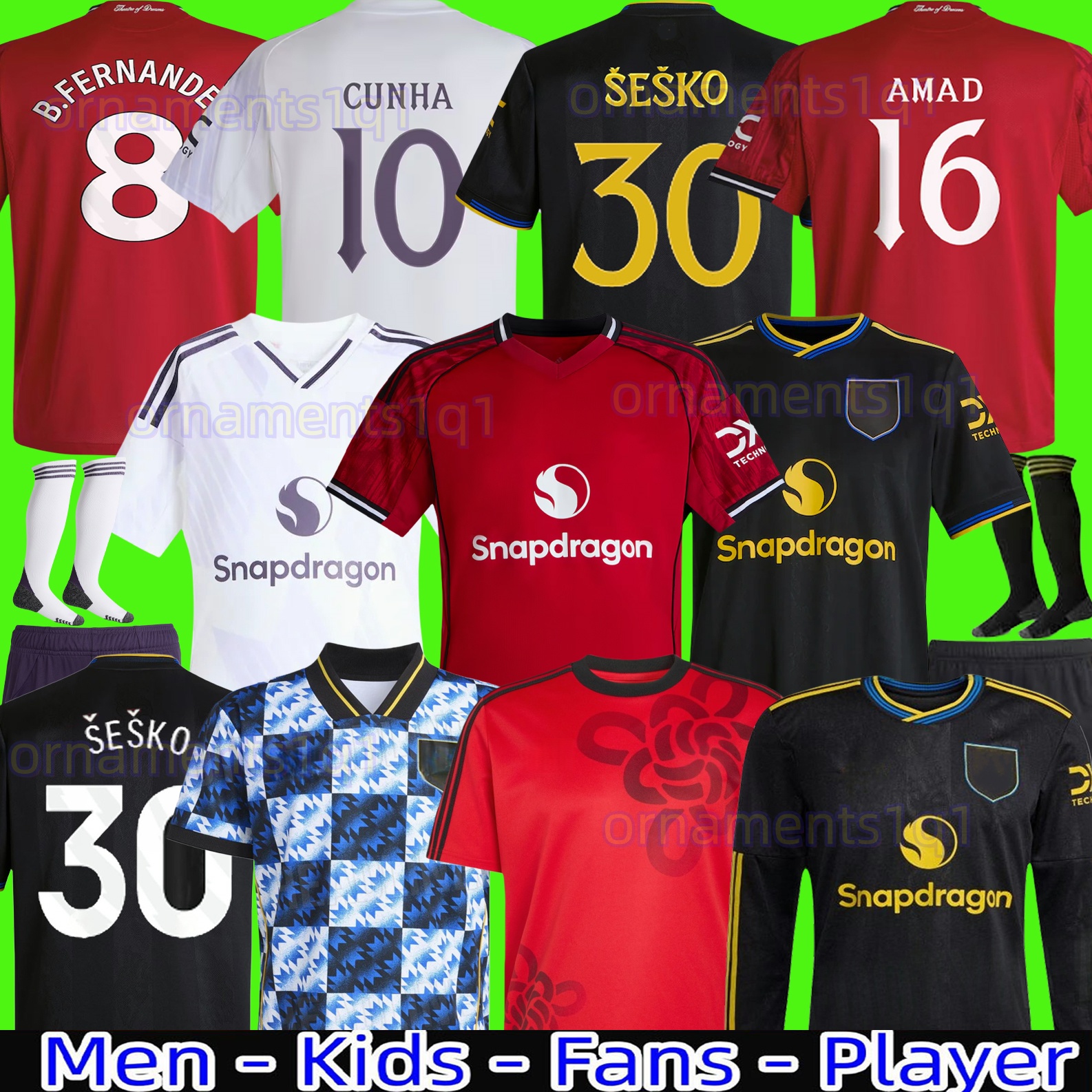 25 26 RASHFORD Stone Roses Soccer Jerseys GARNACHO HOJLUND MARTINEZ CASEMIRO football shirt B. FERNANDES men kids kits MAINOO ZIRKZEE AMAD 2025 2026 ONANA Dalot