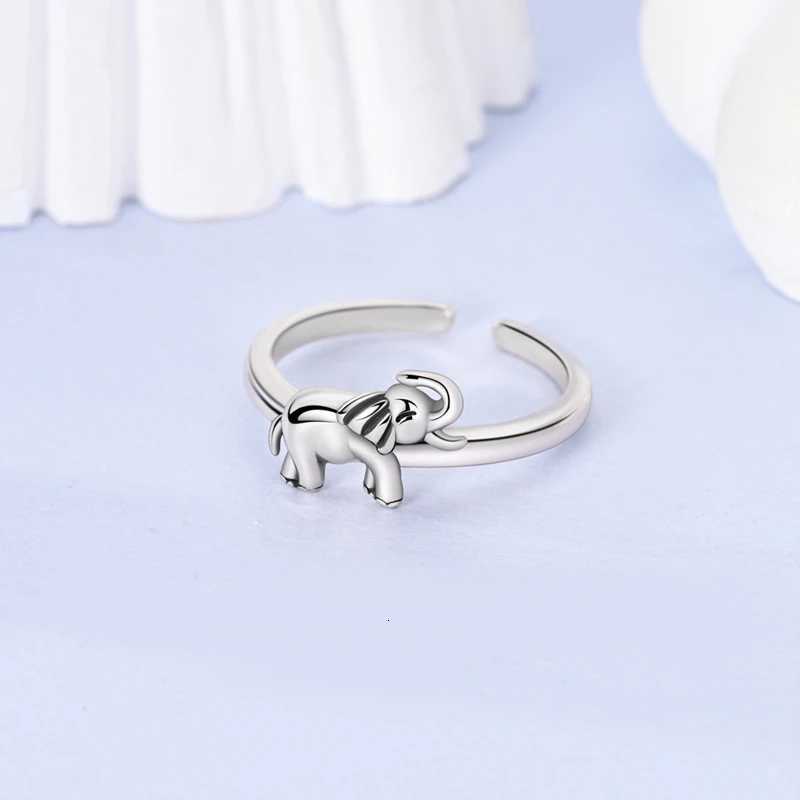 Adjustable Ring 925 Sterling Silver Original Fire Dragon Blossom Flower C r Open Rings For Women Wedding Jewelry Gift M251215
