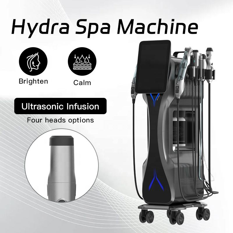 12 In 1 Hydrotherapy Skin Rejuvenation Plasma Ultrasound Diamond Peeling Hydro facial machine water jet Aqua facial Vacuum Skin Care Cleaning