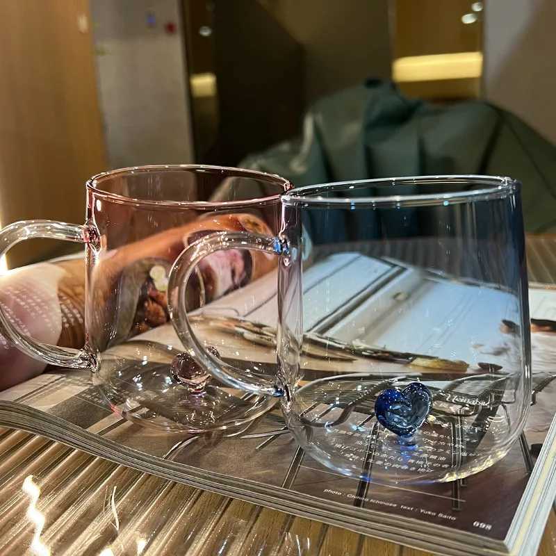 3D -Shaped with Handle Milk Ju Coffee Beer Cocktail Water Clear He Garden Outdoor Living H251215