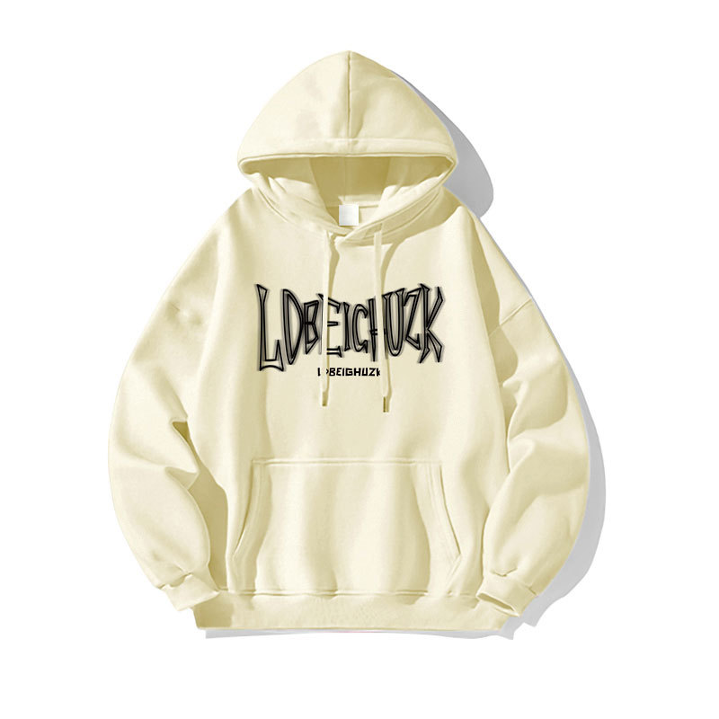 Autumn-Winter Collection: Unisex Couples' Trench Coats & Teenagers Casual Wear Thick Fabric Hoodies