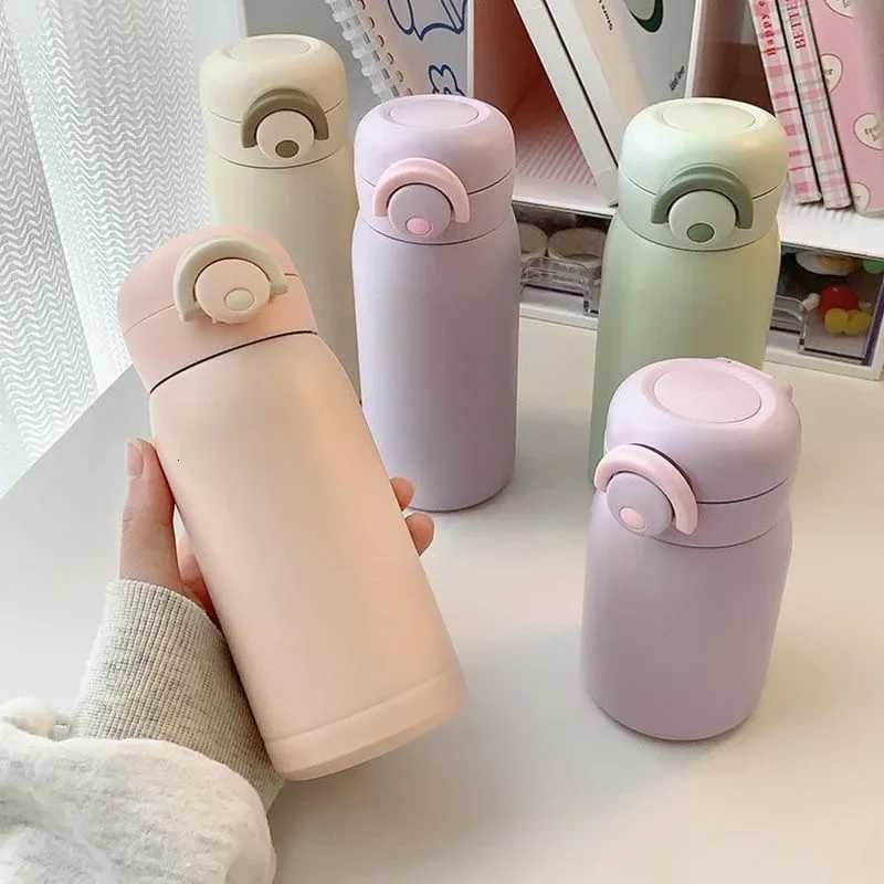 Mini Thermos Cup 220ml/350ml Pocket Cup Stainless Steel Thermal Coffee Mug Vacuum Flask Insulated Hot Water Bottle Kids Gift H251215