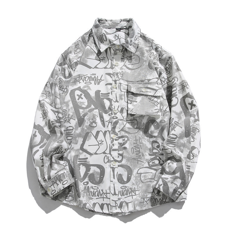 Mens Denim Jacket Long Shirt Wide Shoulders Fashion Male Jean Coats Sleeves Korean Clothes Lxury Print Vintage Cowboy 240810