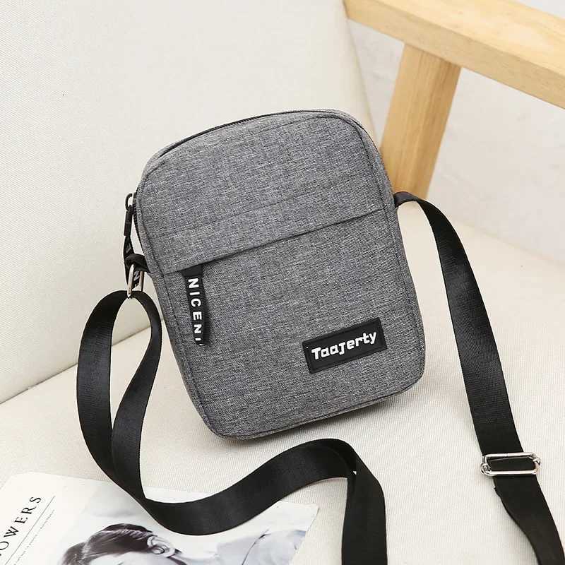 Casual Mini Crossbody Bag Small Mens Shoulder Bag Men Diagonal Small Backpack Light Messenger Phone Bag Boy Fanny Chest PackT251215