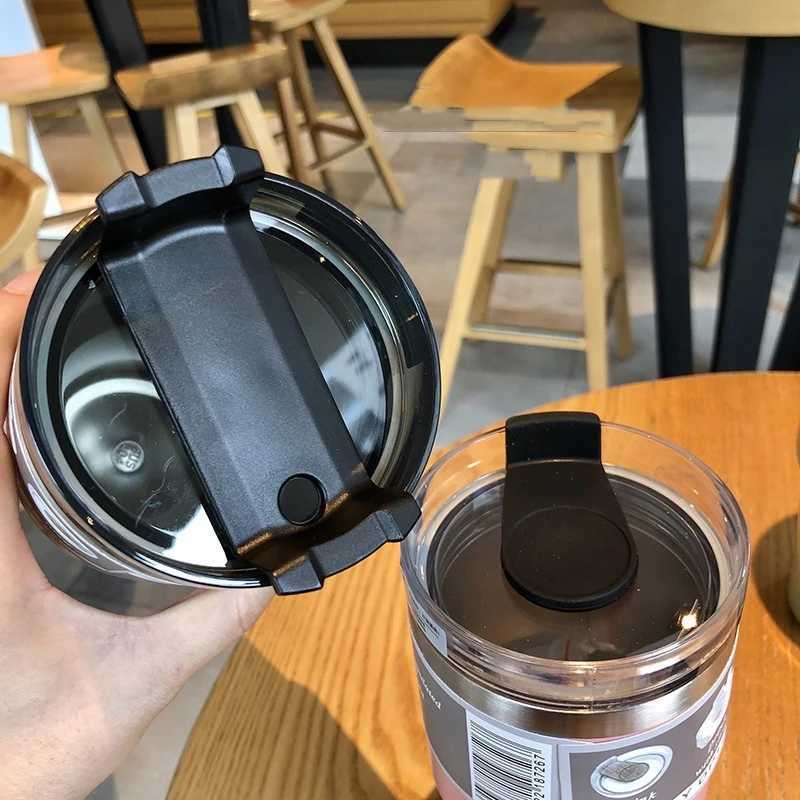 600/900ml Tumblers Double Wall Water Thermal termos Coffee Mug Flasks Stainless Steel Thermoses 30oz 20oz Cup Bottle H251215