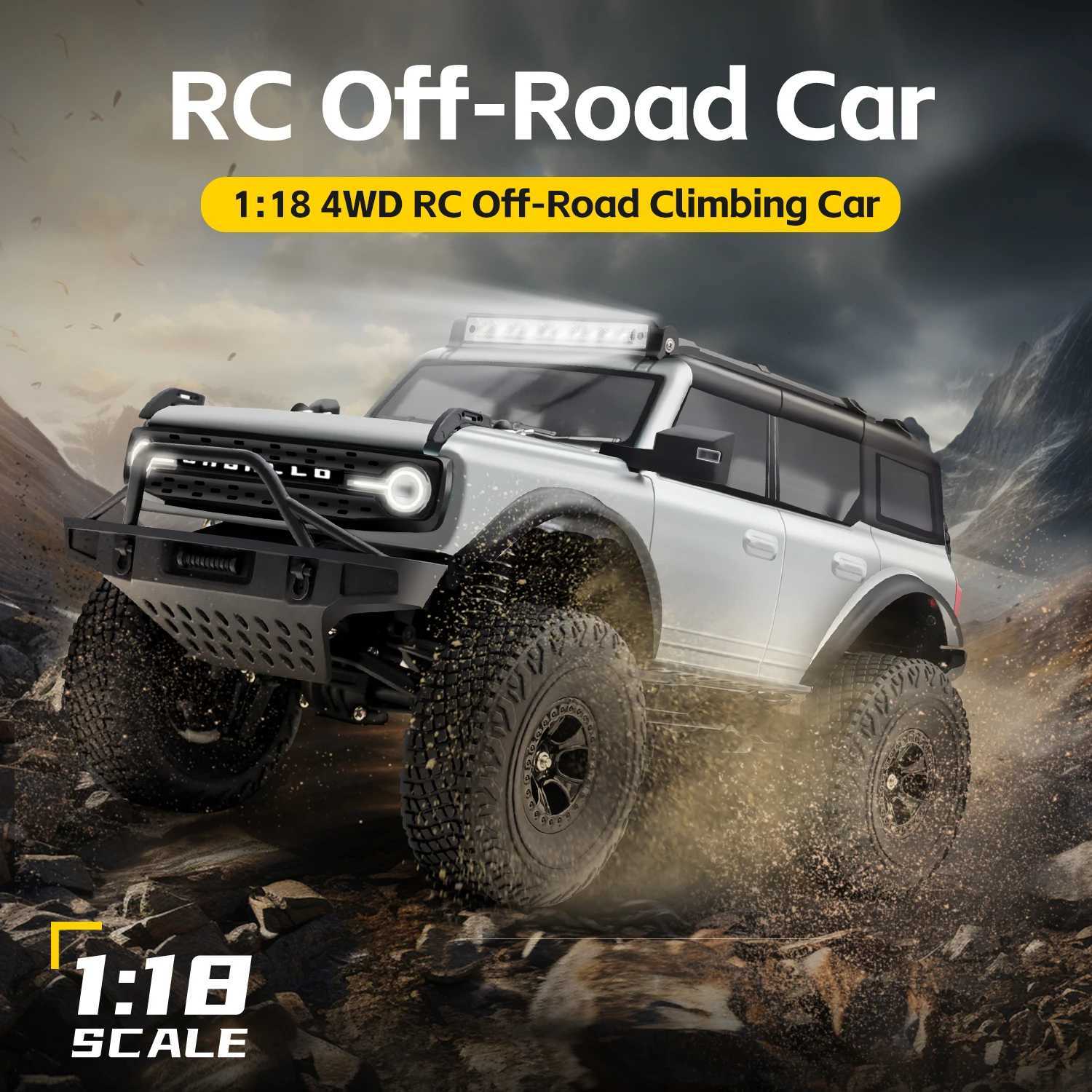 WLtoys 184023 1/18 Remote Control RC Electric 4WD Off-Road Climbing Vehicle Simulation Mini Toy for Boys GiftT251215