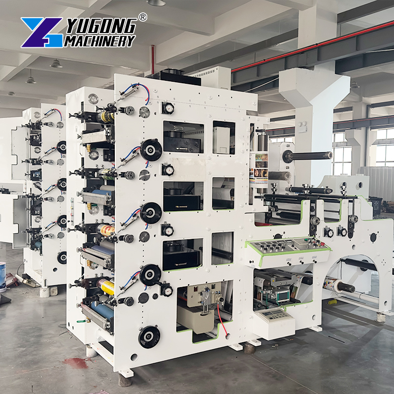 Premium Flexo Press for Labels | High-Quality Printing on Both Paper and Plastic Substrates