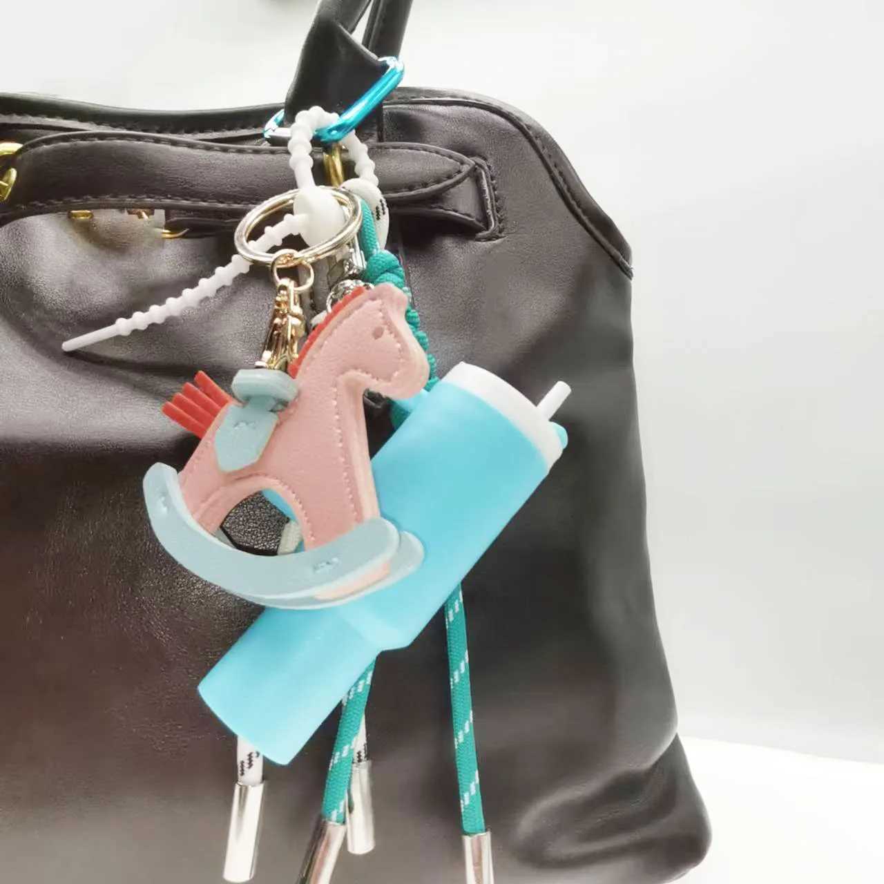 Ita Bag Accessories Bag Charms Rocking Horse Pendant for Bag Women Handbag Purse Keychain Man Backpack Decoration Chain M251215