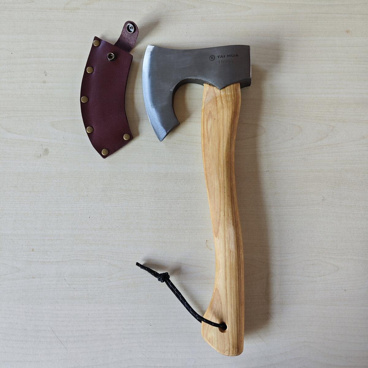 Carving Axe AX6 - Forged Camping Axes & Hatchets - Wood Chopping Axe, Hand Gardening Axes for Splitting