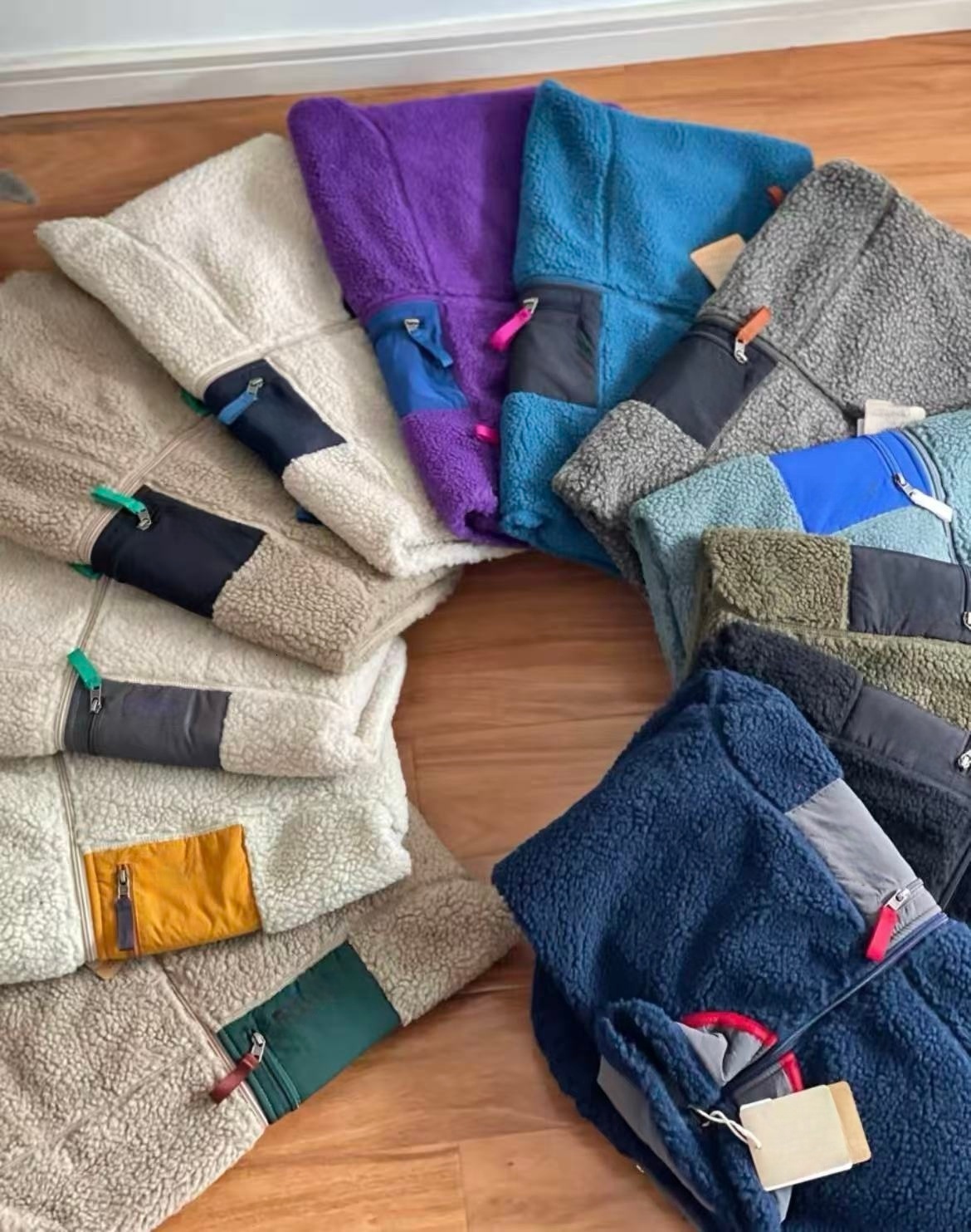 patagoniawomenjacket Designer 25SS mens jacket thick warm down classic Retro antumn winter couple models lamb cashmere fleece coat men women clothing