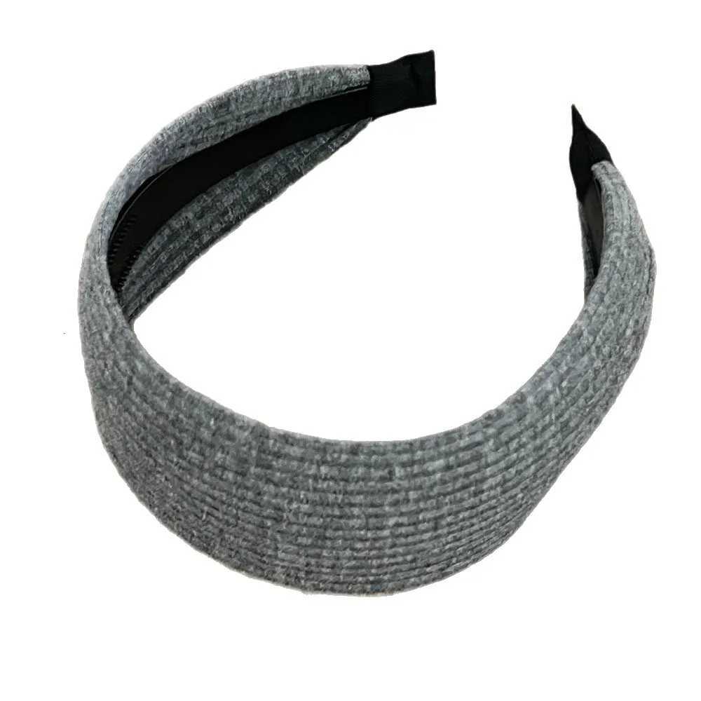 Women Very Wide Ribbed Knit Hairbands Tooth Headbands Non-slip For Washing Sports Simple Solid Color High Crown Headwrap 7cmXJ251215 - view 7