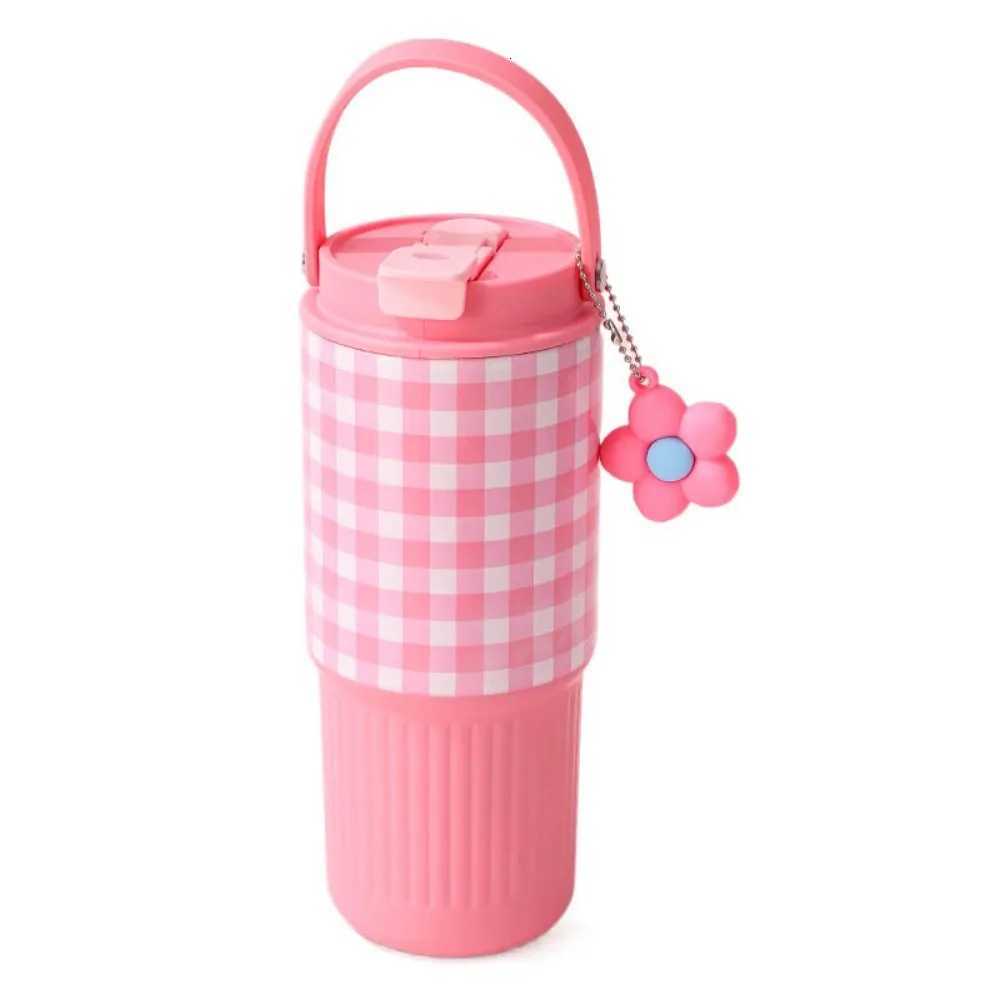 316 Stainless Steel Thermo Water Bottle 750ML Large Capacity Vacuum Flask Leak Proof Insulated Drinking Straw Cup Cold Drink H251215