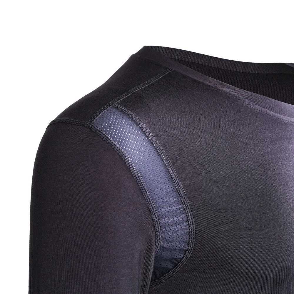 Mens autumn clothes Mens single V-neck Modal thermal underwear Long sleeve base shirt thin top cotton sweater winter G2512151