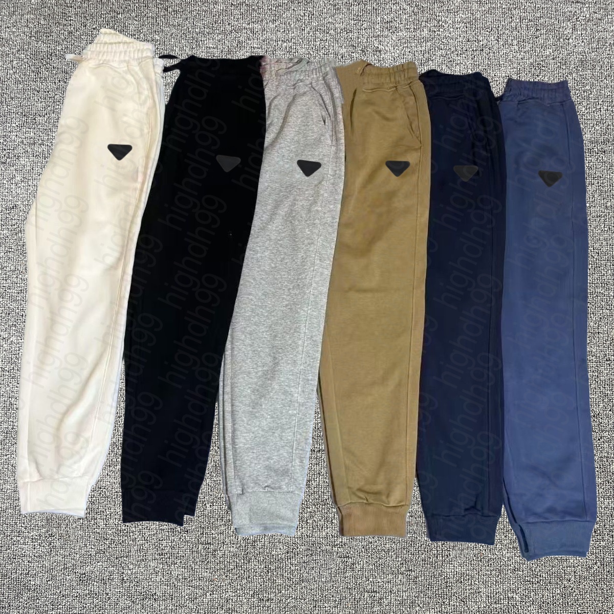 Designer Pants Men Pants High Quality Trousers Sweatpants Fashion High Street Jogger Men'S Sports Sweatpants Streetwear Rock Street