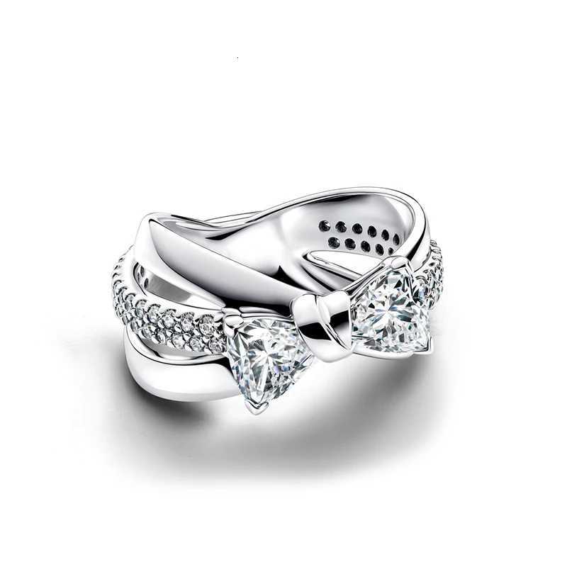 2025 New in Hot Sale 925 Silver Sun Moon and Star Rings Set For Women Luxury DIY Jewelry Rose in Bloom Ring Party Festival Gifts M251215